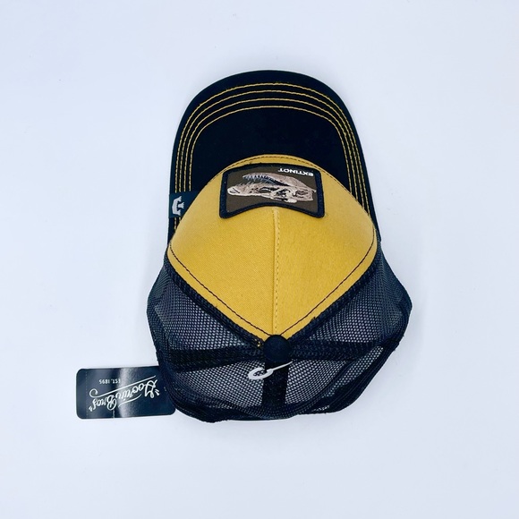 NEW Goorin Bros Extinct Dinosaur T-Rex Skull Sayonaurus Trucker Hat Adult OS - Picture 9 of 12